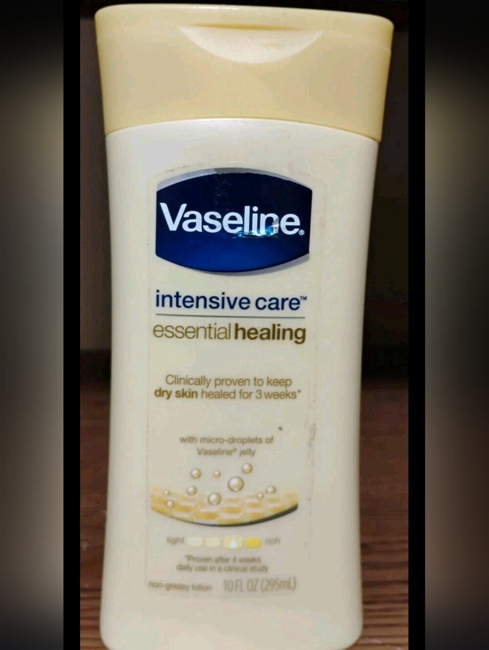 Vaseline Intensive Care Essential Healing Body Lotion Non-Greasy 10 fl oz
